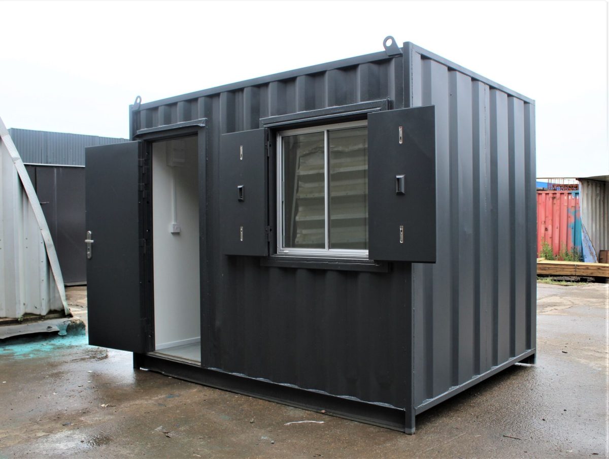 10ft X 8ft Custom Shipping Container Office - shipping container for sale
