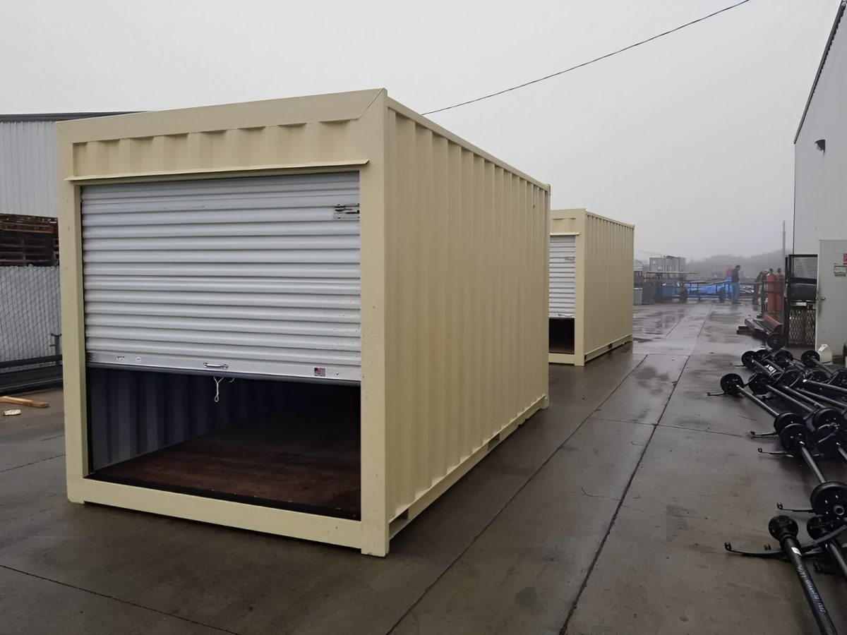 16Ft Storage Container With Roll-Up Door - shipping container for sale