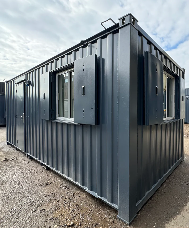 21x8ft-Container-Office-Cabin-Portable-Anti-Vandal-Building-14.webp 21ft x 8ft Container Office Cabin | Portable Anti-Vandal Building - Image 1